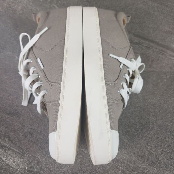 Journee Collection Lace Up Sneakers Womens 7.5 M Gray Padded Comfort Shoes Lynz - Picture 6 of 11